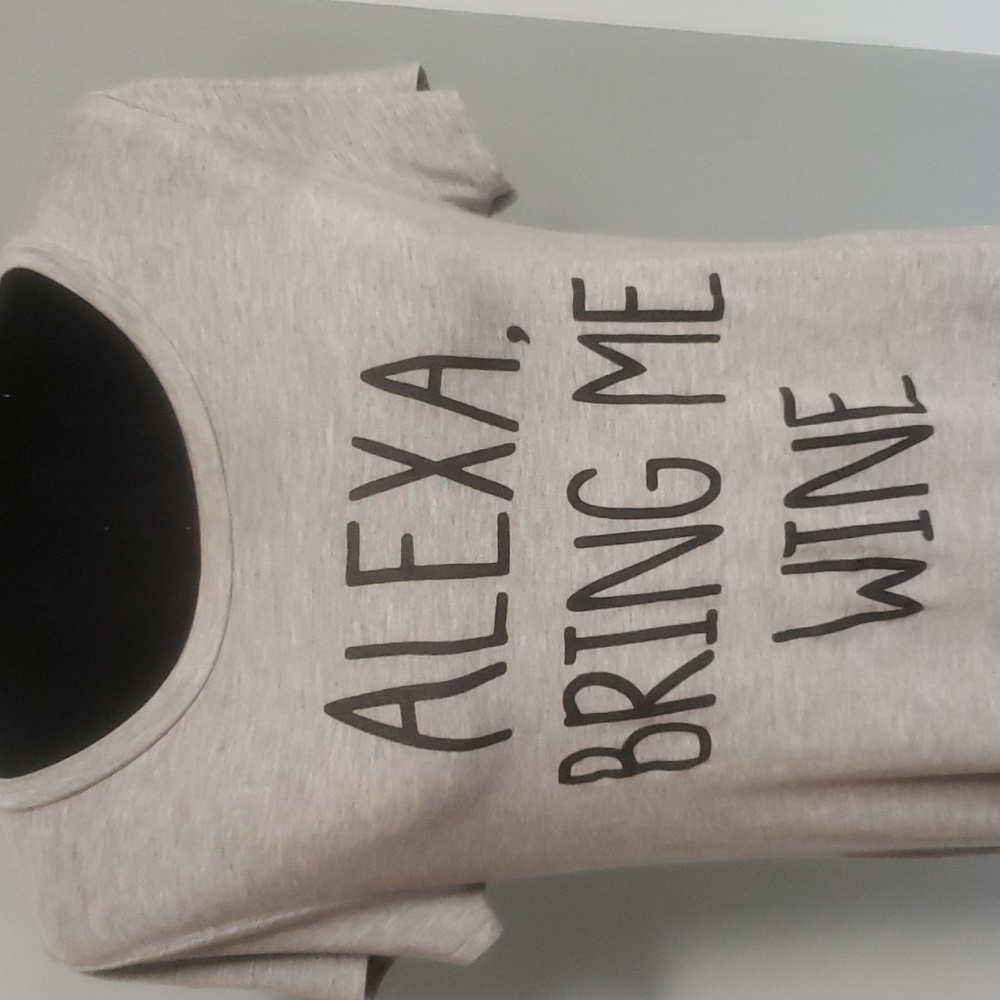 COVERSTITCHED T SHIRT
